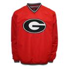 Men's Franchise Club Georgia Bulldogs Elite Windshell Jacket, Size: Small, Red