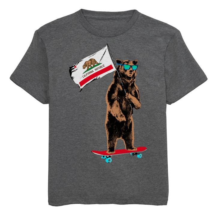 Boys 8-20 California Republic Graphic Tee, Size: Medium, Grey Other