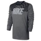 Men's Nike Long-sleeved Graphic Tee, Size: Large, Grey Other