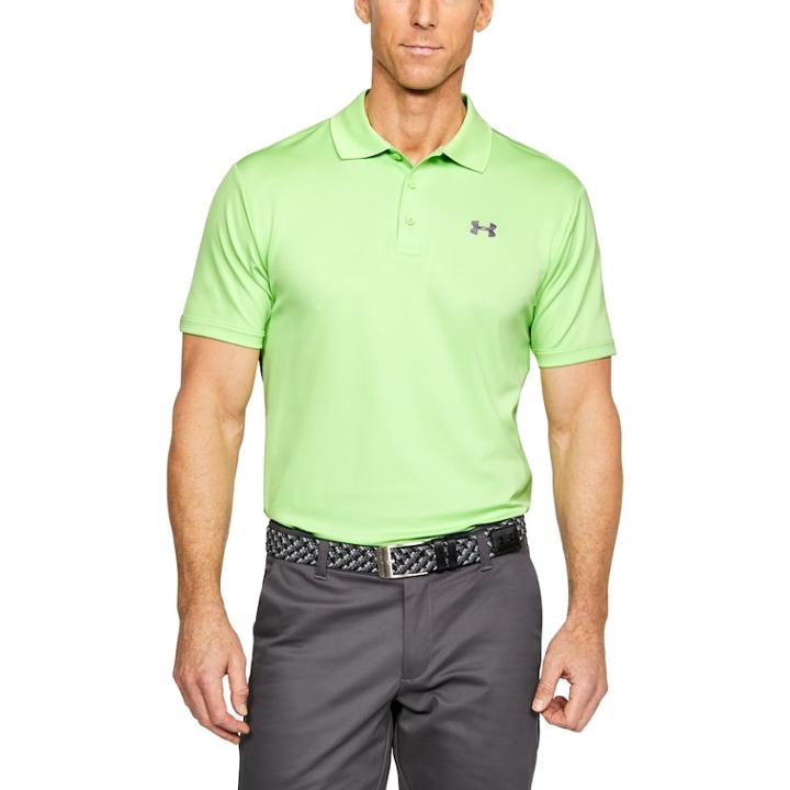 Men's Under Armour Performance Golf Polo, Size: Large, Gold