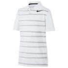 Boys 8-20 Nike Striped Golf Polo, Boy's, Size: Large, White