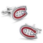 Montreal Canadiens Rhodium-plated Cuff Links, Men's, Multicolor