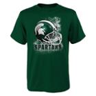 Boys 8-20 Michigan State Spartans Helmet Tee, Size: S(8), Green