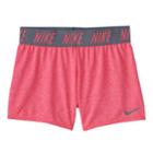 Girls 7-16 Nike Dri-fit Training Shorts, Size: Small, Med Red