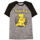 Boys 8-20 Pokemon Pikachu Raglan Tee, Boy's, Size: Large, Oxford