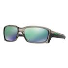 Oakley Straightlink Oo9331 58mm Rectangle Jade Iridium Mirror Sunglasses, Men's, Grey
