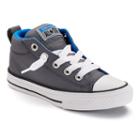 Kid's Converse Chuck Taylor All Star Street Mid Shoes, Size: 4, Grey