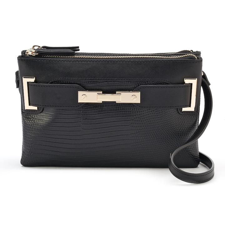 Jennifer Lopez Lola Double-entry Mini Crossbody Bag, Women's, Black