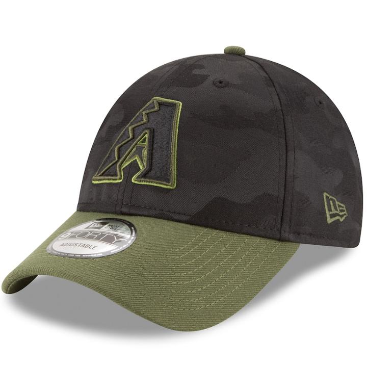 Adult New Era Arizona Diamondbacks 9forty Memorial Day Flex-fit Cap, Men's, Clrs