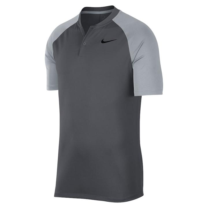 Men's Nike Momentum Blade Regular-fit Golf Polo, Size: Small, Dark Grey