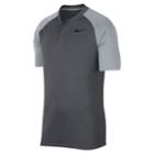 Men's Nike Momentum Blade Regular-fit Golf Polo, Size: Small, Dark Grey
