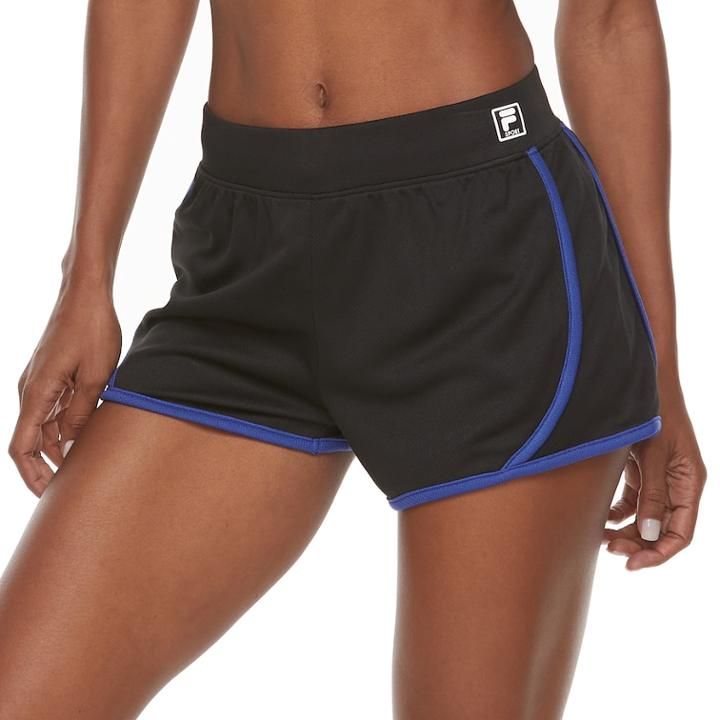 Women's Fila Sport&reg; Binding Mesh Shorts, Size: Xl, Oxford