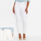 Women's Levi's&reg; Mid Rise Skinny Cut Jeans, Size: 12 Avg/reg, White