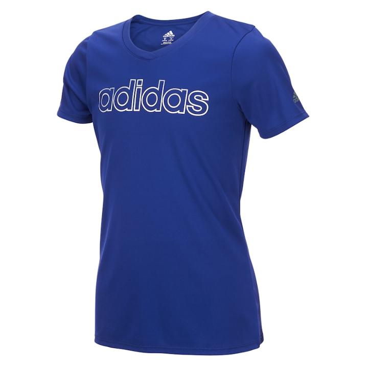 Girls 7-16 Adidas Outline Graphic Tee, Size: Medium, Brt Purple