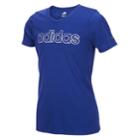 Girls 7-16 Adidas Outline Graphic Tee, Size: Medium, Brt Purple