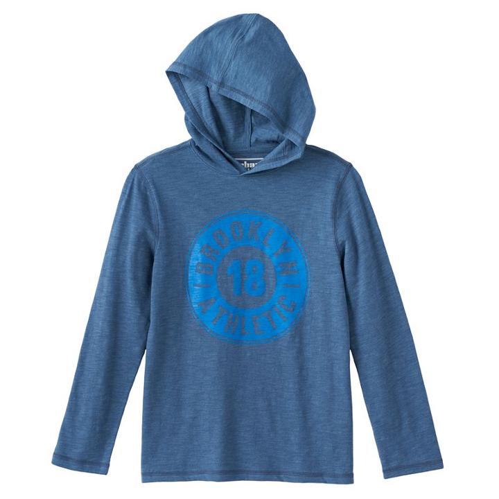 Boys 8-20 Urban Pipeline Brooklyn Hooded Tee, Boy's, Size: Large, Blue