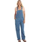 Dickies Relaxed Straight-leg Denim Bib Overalls - Women's, Size: Small, Med Blue