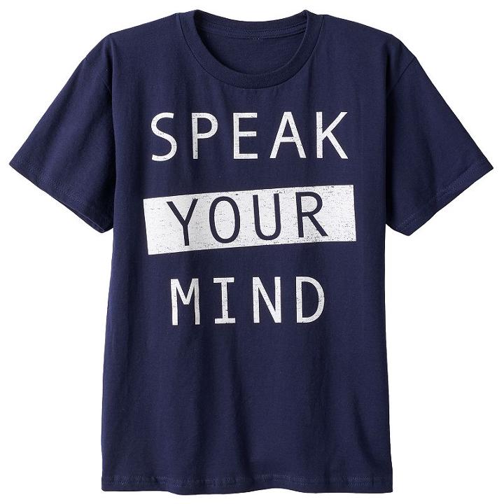 Boys 8-20 Urban Pipeline&reg; Graphic Tee, Boy's, Size: Medium, Blue (navy)