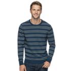 Men's Sonoma Goods For Life&trade; Coolmax Classic-fit Crewneck Sweater, Size: Large, Dark Blue