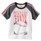 Boys 4-12 Oshkosh B'gosh&reg; Raglan Short Sleeve Home Run Baseball Tee, Boy's, Size: 5, White