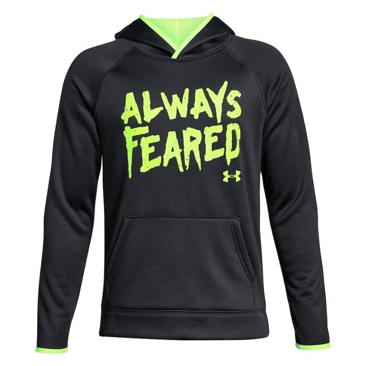 Boys 8-20 Under Armour Always Feared Pullover Hoodie, Size: Medium, Grey (charcoal)