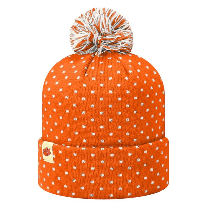 Adult Top Of The World Clemson Tigers Firn Beanie, Adult Unisex, Orange