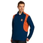 Men's Antigua Syracuse Orange Delta 1/4-zip Pullover, Size: Xl, Blue