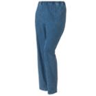 Plus Size Croft & Barrow&reg; Pull-on Tapered-leg Jeans, Women's, Size: 2xl, Blue