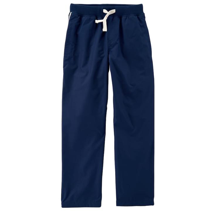 Boys 4-12 Carter's Matte Woven Athletic Pants, Size: 6, Blue
