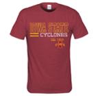 Men's Iowa State Cyclones Right Stack Tee, Size: Small, Med Red