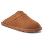 Lamo Men's Scuff Slippers, Size: Large, Med Brown