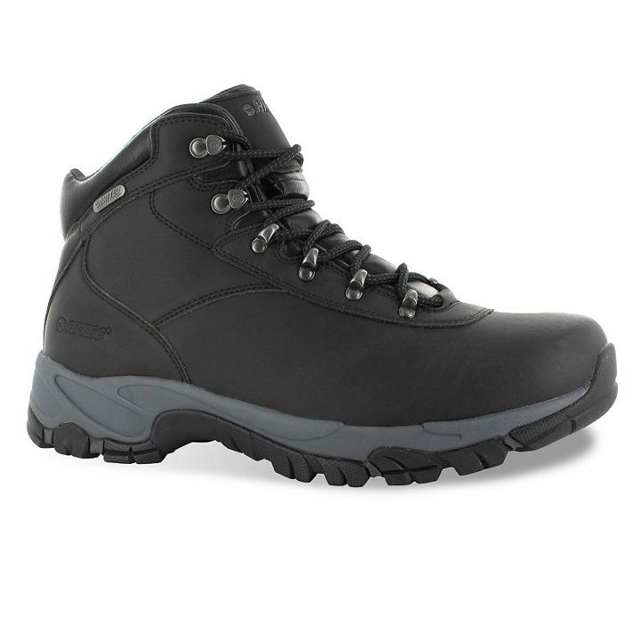 Hi-tec Altitude V Men's Waterproof Hiking Boots, Size: 11 Wide, Black