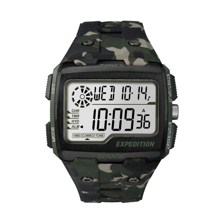 Timex Men's Expedition Grid Shock Digital Watch - Tw4b02900jt, Size: Xl, Green