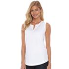 Women's Woolrich First Forks Tank, Size: Xl, White