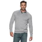 Big & Tall Sonoma Goods For Life&trade; Modern-fit Supersoft Sweater Fleece Mockneck Pullover, Men's, Size: 3xb, Black