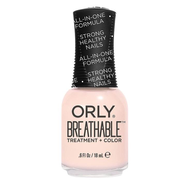 Orly Breathable Treatment & Color Nail Polish - Warm Tones, Light Pink