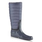 Henry Ferrera J Women's Water-resistant Faux-fur Rain Boots, Size: 9, Grey