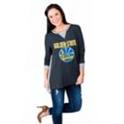Women's Gameday Couture Golden State Warriors Back Panel Oversized Tunic, Size: Xl/xxl, Grey (charcoal)