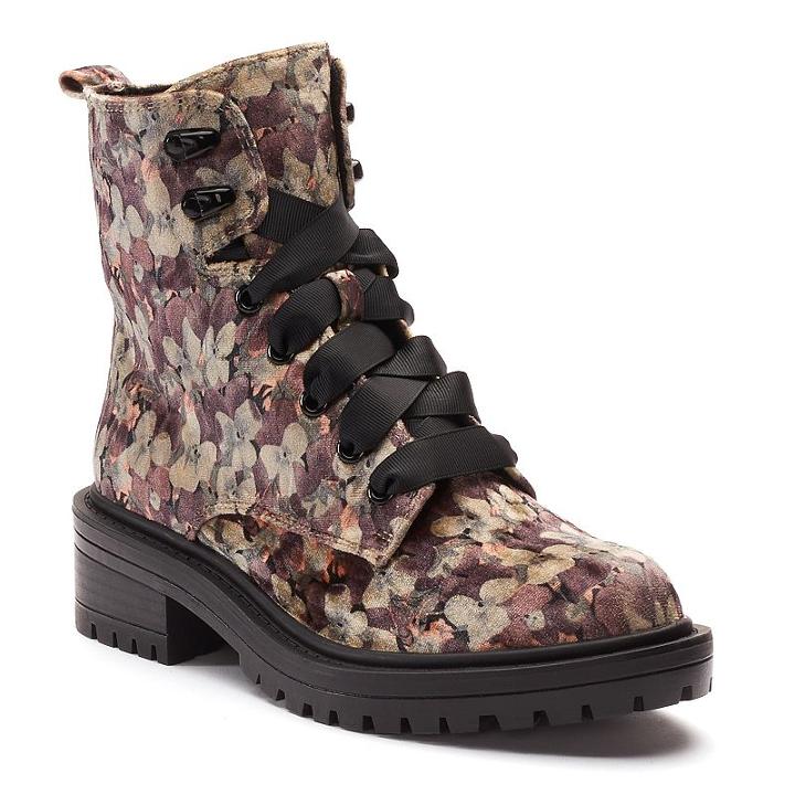 Candie's&reg; Confident Women's Combat Boots, Size: Medium (9.5), Multicolor