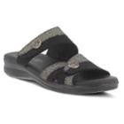 Flexus By Spring Step Quasida Women's Slide Sandals, Size: 36, Grey