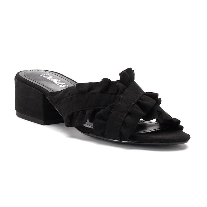 Style Charles By Charles David Vinny Women's Slide Sandals, Size: Medium (9), Black
