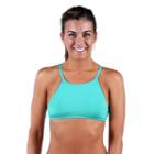 Women's Dolfin Bellas Crop Bikini Top, Size: Medium, Brt Blue