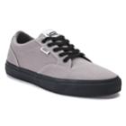 Vans Winston Textile Men's Skate Shoes, Size: Medium (7.5), Dark Grey