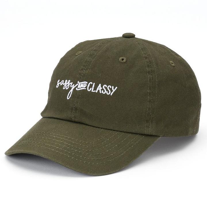 Women's So&reg; Sassy And Classy Denim Baseball Cap, Med Green