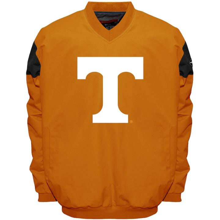 Men's Franchise Club Tennessee Volunteers Focus Windshell Pullover, Size: 4xl, Orange Oth