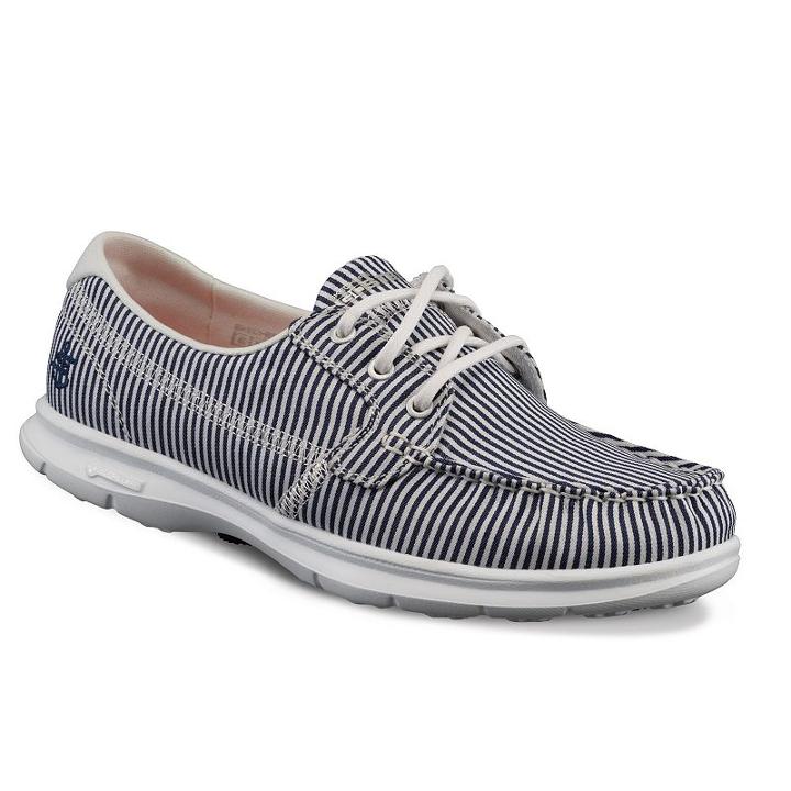 Skechers Go Step Sandy Women's Boat Shoes, Size: 9.5, Med Blue