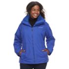 Plus Size Columbia Ruby River Hooded 3-in-1 Systems Jacket, Women's, Size: 2xl, Med Purple