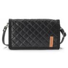 Donna Sharp Large Quilted Tri-fold Crossbody Wallet, Women's, White