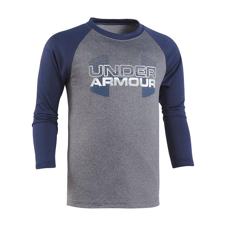 Boys 4-7 Under Armour Raglan Graphic Tee, Size: 6, Oxford