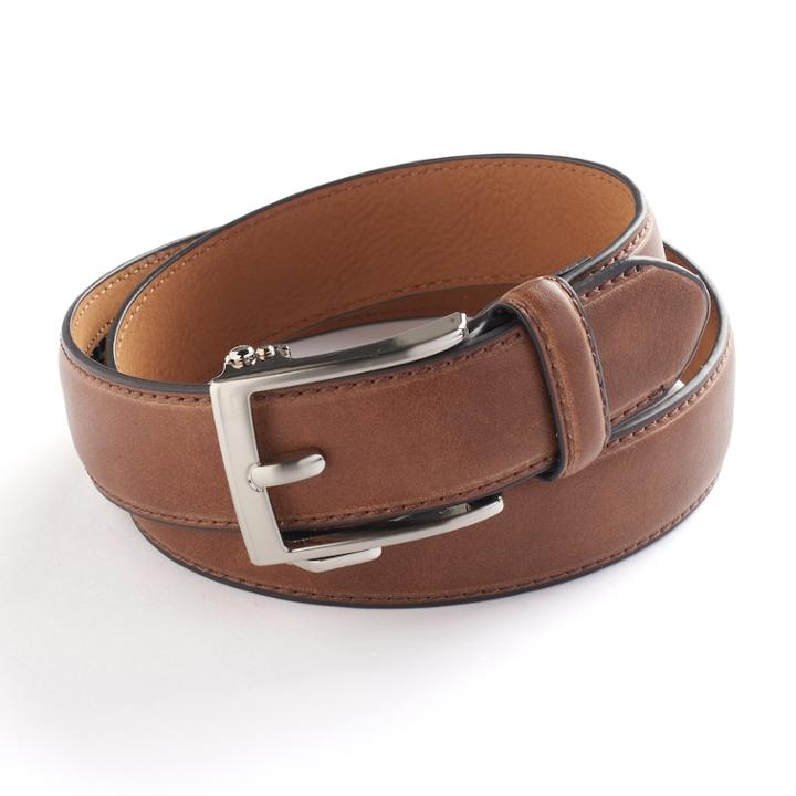 Boys 4-20 Chaps Cutom-fit Belt, Size: Small, Dark Beige